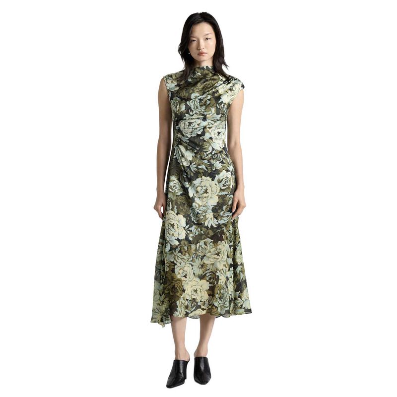 Cue Olympia Floral Midi Dress image number 0
